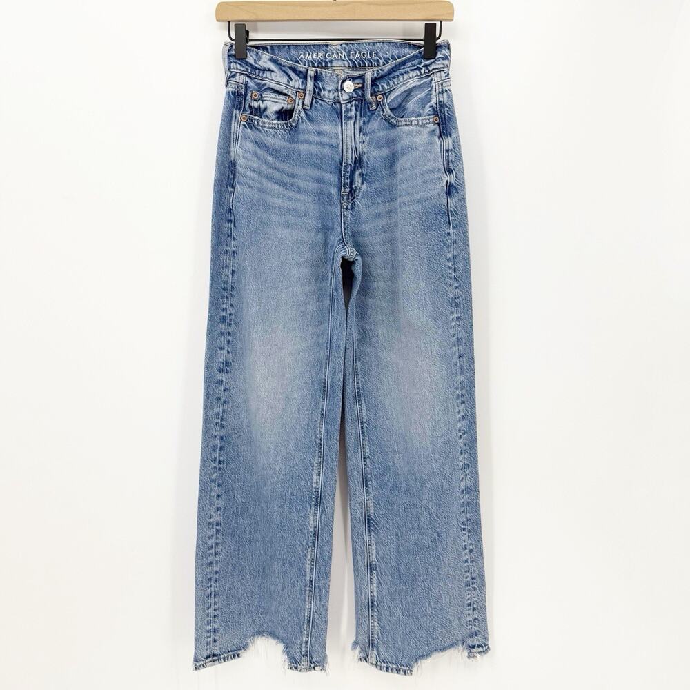 American Eagle Outfitters Light Blue Flare Jeans